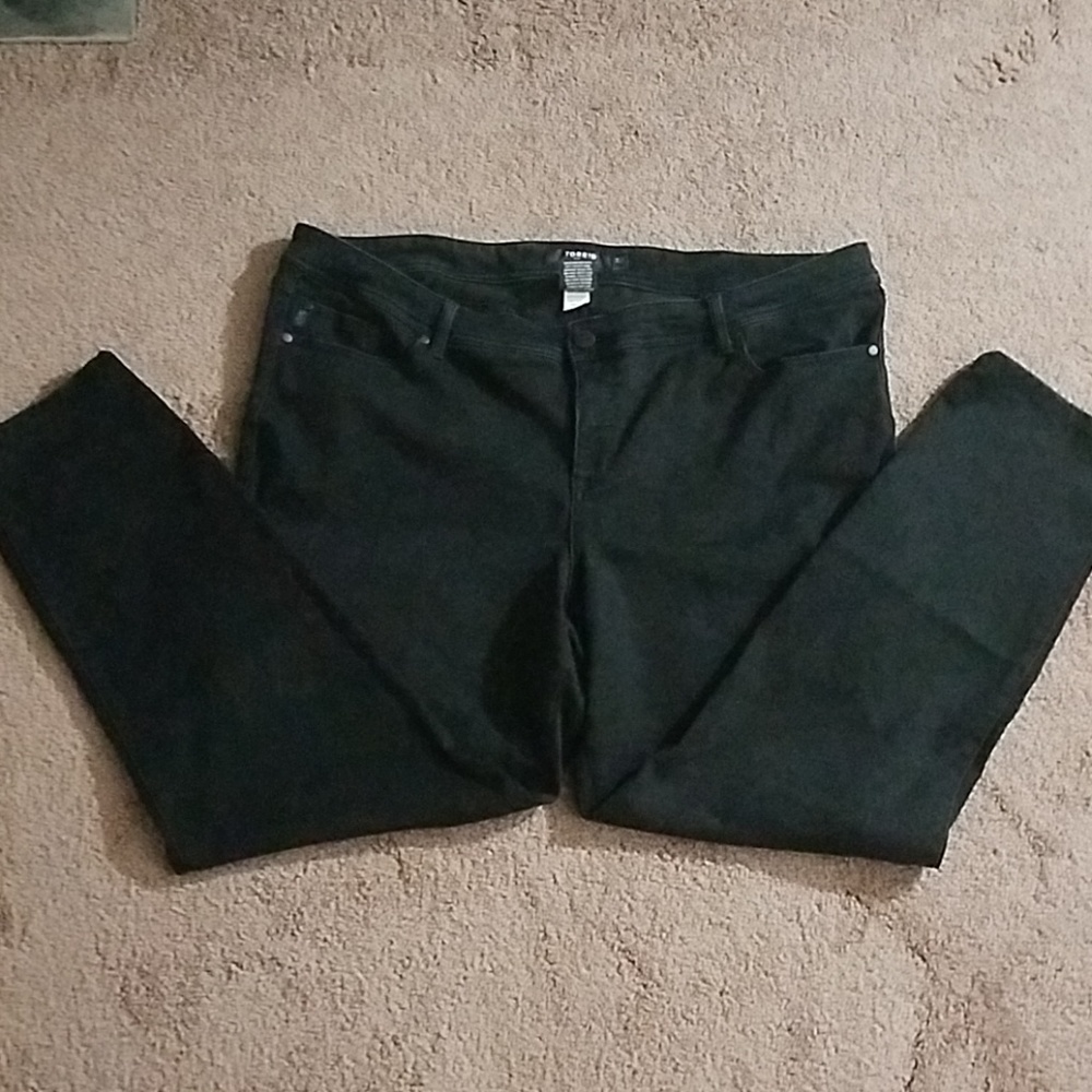 Torrid - Black Stretchy Denim Sz 24